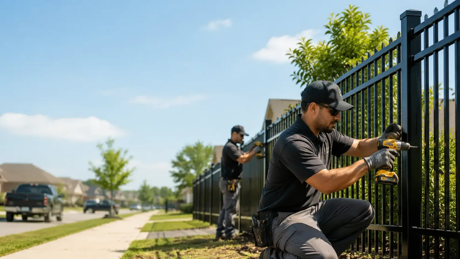 Metal Fence Installation in Trumbauersville, PA